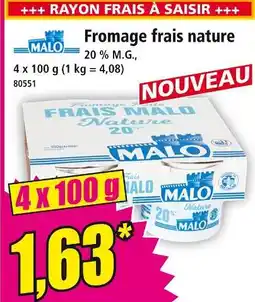 Norma MALO Fromage frais nature offre