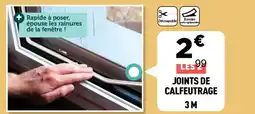 Centrakor Joints de calfeutrage offre