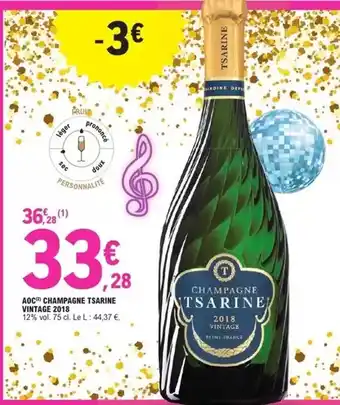 E.Leclerc Tsarine - champagne offre