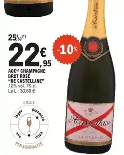 E.Leclerc Brut - aoc champagne rose offre