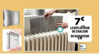Le réflecteur de chaleur de radiateur