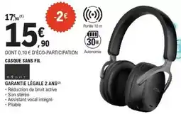 E.Leclerc Ryght - casque sans fil offre