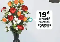 Centrakor Le cône bp magnolias offre