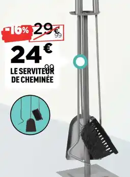 Centrakor Le serviteur de cheminée offre
