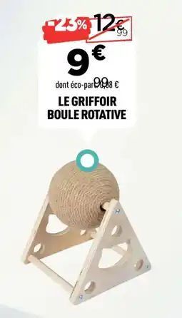 Centrakor Le griffoir boule rotative offre