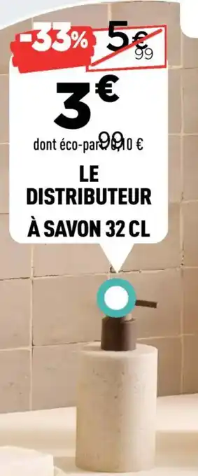 Centrakor Le distributeur à savon offre
