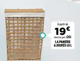 Centrakor La panière ajourée offre