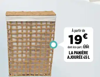 Centrakor La panière ajourée offre