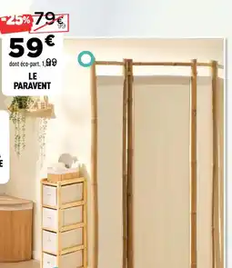 Centrakor Le paravent offre