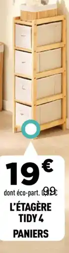 Centrakor L'étagère tidy 4 offre
