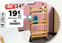 Centrakor La desserte offre