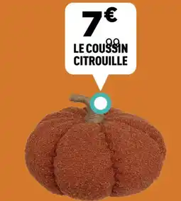 Centrakor Le coussin citrouille offre