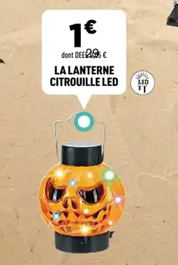 Centrakor La lanterne citrouille led offre