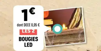 Centrakor Les 2 bougies led offre