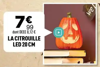 Centrakor La citrouille led offre