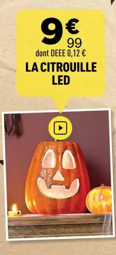 Centrakor La citrouille led offre