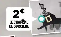 Centrakor Le chapeau de sorcière offre