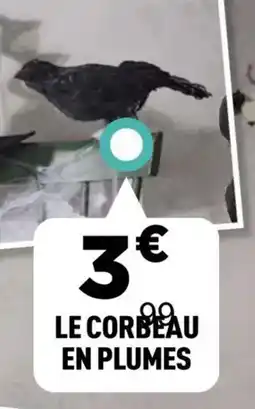 Centrakor Le corbeau en plumes offre