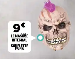 Centrakor Le masque intégral squelette ponk offre