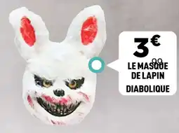 Centrakor Le masque de lapin diabolique offre