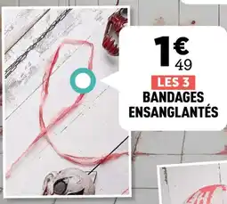 Centrakor Les 3 bandages ensanglantés offre