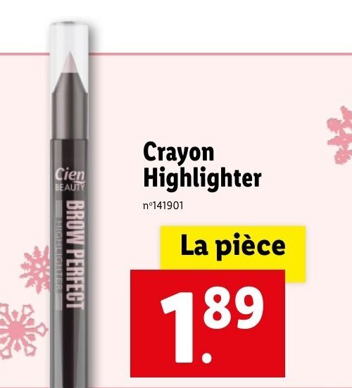 Promo Crayon highlighter chez Lidl
