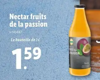 Lidl Nectar de la passion offre