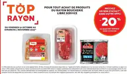 Netto POUR TOUT ACHAT DE PRODUITS DU RAYON BOUCHERIE LIBRE SERVICE offre