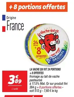 Netto La vache qui rit 24 portions +8 offertes offre