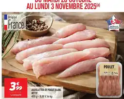 Netto Aiguillettes de poulet blanc offre
