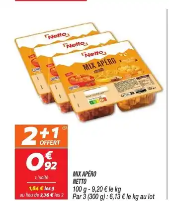 Netto Mix apéro netto offre