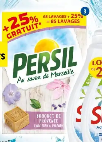 Lidl Persil lessive en poudre offre