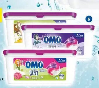 Lidl Omo caps 3 en 1 offre