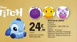 E.Leclerc Sélecton de lampes offre