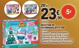 E.Leclerc Sélection de calendriers bitty pop offre