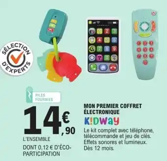 E.Leclerc Mon premier coffret électronique offre
