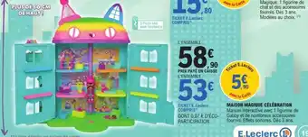 E.Leclerc Maison magique célébration offre