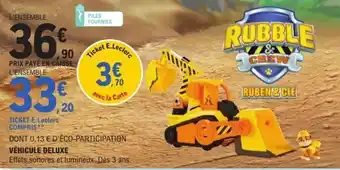 E.Leclerc Véhicule deluxe offre