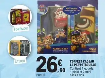 E.Leclerc Coffret cadeau la pat'patrouille offre