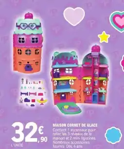 E.Leclerc Maison cornet de glace offre