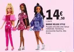 E.Leclerc Barbie deluxe style offre