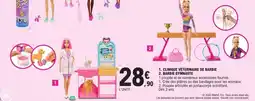 E.Leclerc Clinique vétérinaire de barbie, barbie gymnaste offre