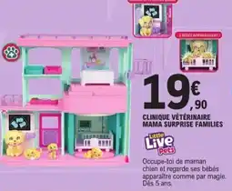 E.Leclerc Clinique vétérinaire mama surprise families offre