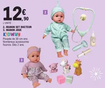 E.Leclerc Manon set docteur ,manon joue offre