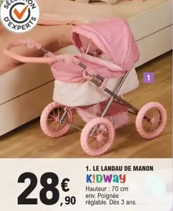 E.Leclerc Le landau de manon offre