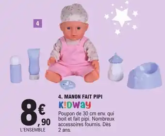 E.Leclerc Manon fait pipi offre