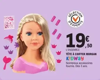 E.Leclerc Tête à coiffer morgan offre