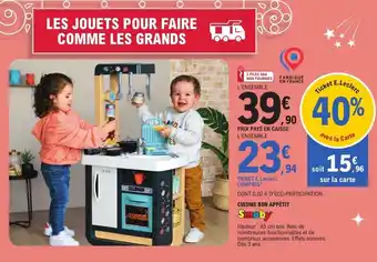 E.Leclerc Cuisine bon appétit offre