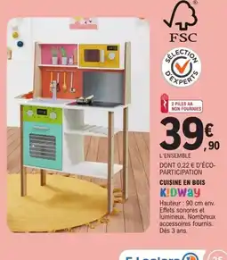 E.Leclerc Cuisine en bois offre