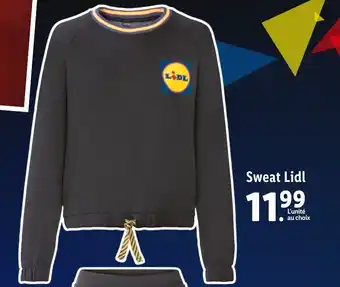 Lidl Sweat lidl offre